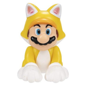 World Of Nintendo 91424 2.5" Cat Mario Action Figure