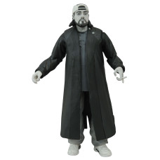 Diamond Select Toys Clerks Select 20Th Anniversary Silent Bob Black And White Action Figure