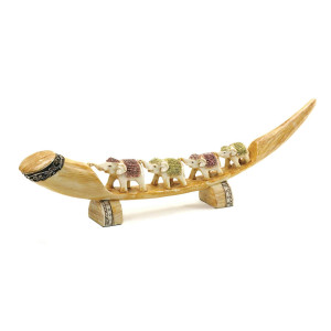 Accent Plus 10016144 Multicolored Elephant Tusk