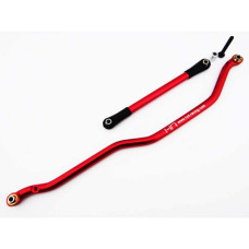 Hot Racing Rcs49E02 Red Aluminum Fix Link Steering Rod Wraith Deadbolt