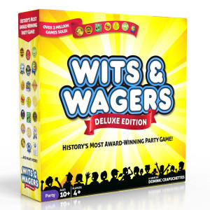 North Star Games Wits & Wagers Deluxe Board Game, 4+ Players