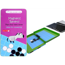 The Purple Cow Magnetic Reversi Game Travel Size Board Game Set For Kids