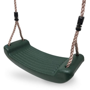 Hiks Deluxe Green Childrens Kids Garden Swing With Adjustable Ropes Included Ideal For Swing Sets And Climbing Frames Also Avai