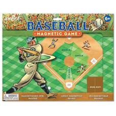 Eeboo Baseball Magnetic Road Trip Board Game For Kids