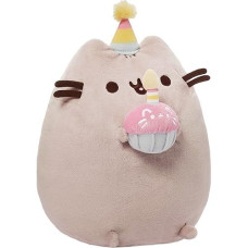 Gund Pusheen Snackables Ice Cream Plush Stuffed Animal Cat, 9.5"