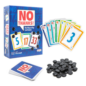 Amigo Games No Thanks The Play Or Pay Card Game Avoid Taking Points In This Exciting Simple Classic Card Game For Family Ga