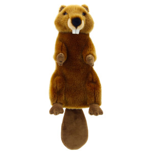 The Puppet Company Longsleeves Beaver Hand Puppet 15 Inches