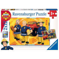 Ravensburger Fireman Sam Jigsaw Puzzle 2 X 12 Piece