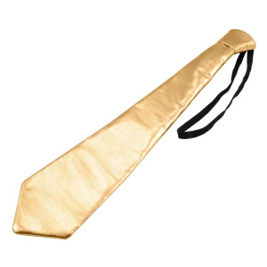 Metallic Coloured Tie Gold