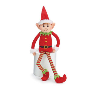 Plush Little Elf Soft Stuffed Santa Helper Christmas Gift