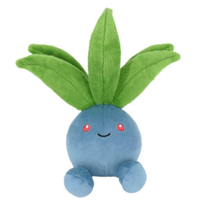 Sanei Pokemon All Star Series Oddish Stuffed Plush 7