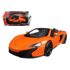 Mclaren 650S Spider Orange 124 Diecast Model Car By Motormax