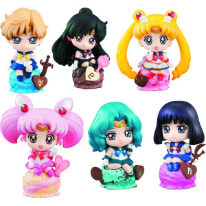 Megahouse Sailor Moon Petit Chara Ice Cream Party Version Set