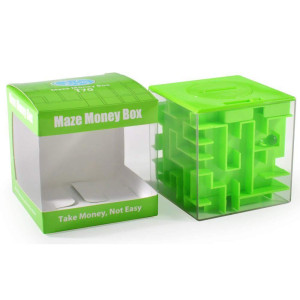 Trekbest Money Maze Puzzle Box A Fun Unique Way To Give Gifts For Kids And Adults Green