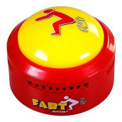 Talkie Toys Products Fart Button - 20 Funny Fart Sounds - Hilarious Talking Toy For Fart Games, Fart Trivia, Office Humor, Stress Relief And More