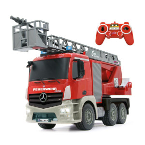 Jamara 404960 24 Ghz 120 Scale Fire Fighter Mercedes Benz Antos Utility Vehicle Toy