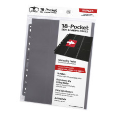 Ultimate Guard 18 Pocket Sideloading Pages Grey 10