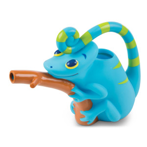 Melissa Doug Sunny Patch Camo Chameleon Watering Can With Tail Handle And Branchshaped Spout