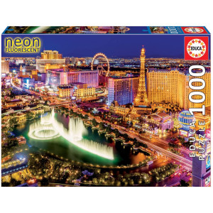 Educa Childrens 1000 Neon Las Vegas Puzzle