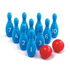 Edxeducation-26300 Number Skittles - Bowling Play Set For Kids