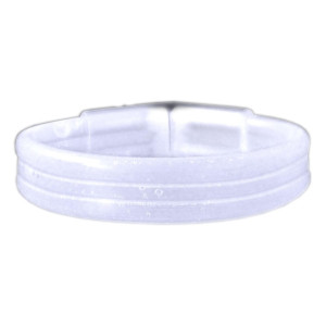 Blinkee Wide Glow Stick 8 Inch Bracelet White