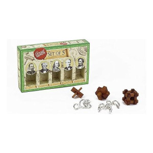Professor Puzzle Great Minds Set Of 5 (Male)