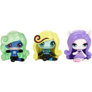 Monster High Minis 5 Toy Figure 3 Pack