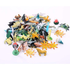 90 Pack Underwater Deep Sea Animal Toy Figures Assorted Pack