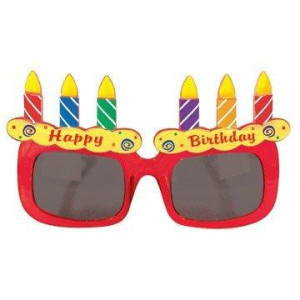 Fvr 121Ct Glasses Bday Cake