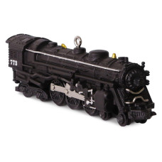 Hallmark Keepsake Trains 21 773 Hudson Steam Locomotive By Lionel Holiday Ornament