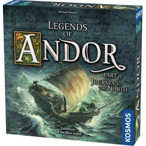 Legends Of Andor Journey To The North Expansion Pack Cooperative Board Game 1 4 Players Fantasy Family Game By Kosmos