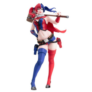 Kotobukiya Dc Comics Pretty New 52 Harley Quinn New 52 Ver 17 Scale Painted Pvc 9 Inches Dc024