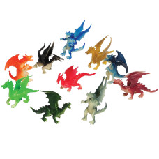 Us Toy Assorted Color And Design Mini Dragon Action Figures 12 36 Months 10 Years