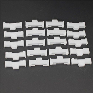 Hobbypark Servo Extension Safety Cable Connector Clips Wire Lead Lock Nylon For Rc Models 20Pack