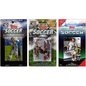 Mls Los Angeles Galaxy 3 Different Licensed Trading Card Team Sets