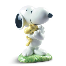 Nao Snoopy Porcelain Snoopy Figure