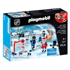 Playmobil Nhl Advent Calendar Rivalry On The Pond Building Kit