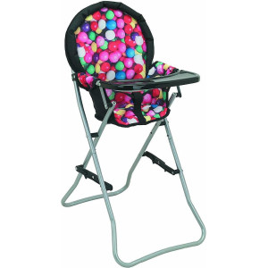 Mommy Me Doll High Chair Fits 18 Inch Doll Gumball