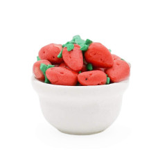 Odoria 112 Miniature Strawberry Dollhouse Decoration Accessories