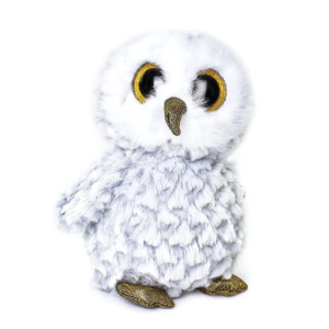 Ty Beanie Boos Owlette - Whitegray Owl Medium
