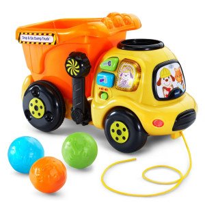 Vtech Drop And Go Dump Truck Orange