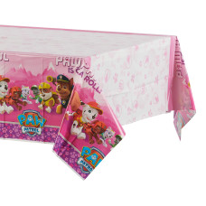 Paw Patrol Girl Plastic Table Cover 54 X 96 Pink 1 Pc