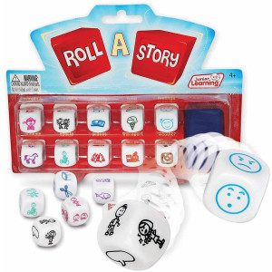 Junior Learning Roll A Story Dice Game