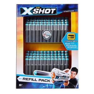 Xshot Excel Universally Compatible Foam Darts Refill Pack 100 Darts By Zuru Multicolor