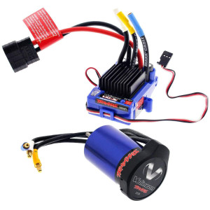 Traxxas 110 Stampede 4X4 3500Kv Velineon Brushless Motor Waterproof Vxl3 Esc