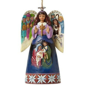 Jim Shore Nativity Angel Collectible Ornament