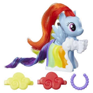 My Little Pony Runway Fashions Set With Rainbow Dash