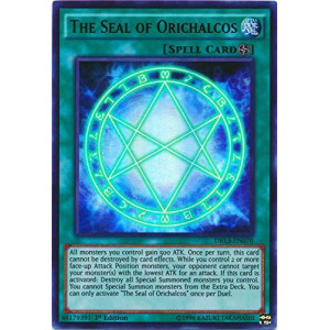 Yugioh The Seal Of Orichalcos Drl3En070 Dragons Of Legend Unleashed 1St Edition Ultra Rare