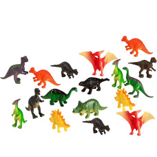 100 Piece Party Pack Mini Dinosaurs Plastic Mini Educational Dinosaur Animal Toys Fun Party Gift Favors