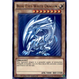 Yugioh Blueeyes White Dragon Ct13En008 2016 Megatins Limited Edition Ultra Rare